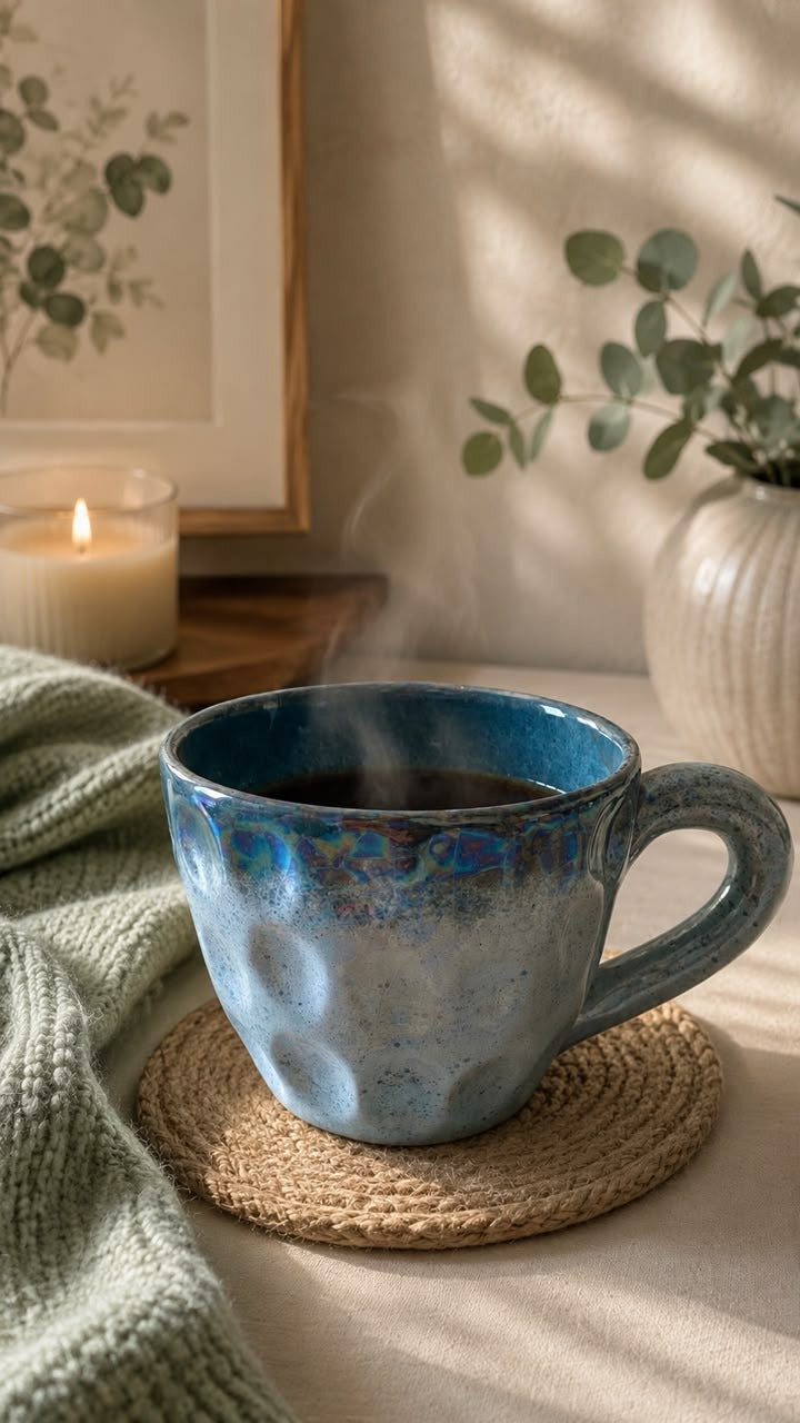 Blue Bubble Mug